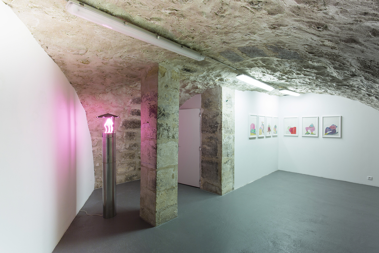 Au fond du couloir, Pierre Petit, exhibition view, September 2015