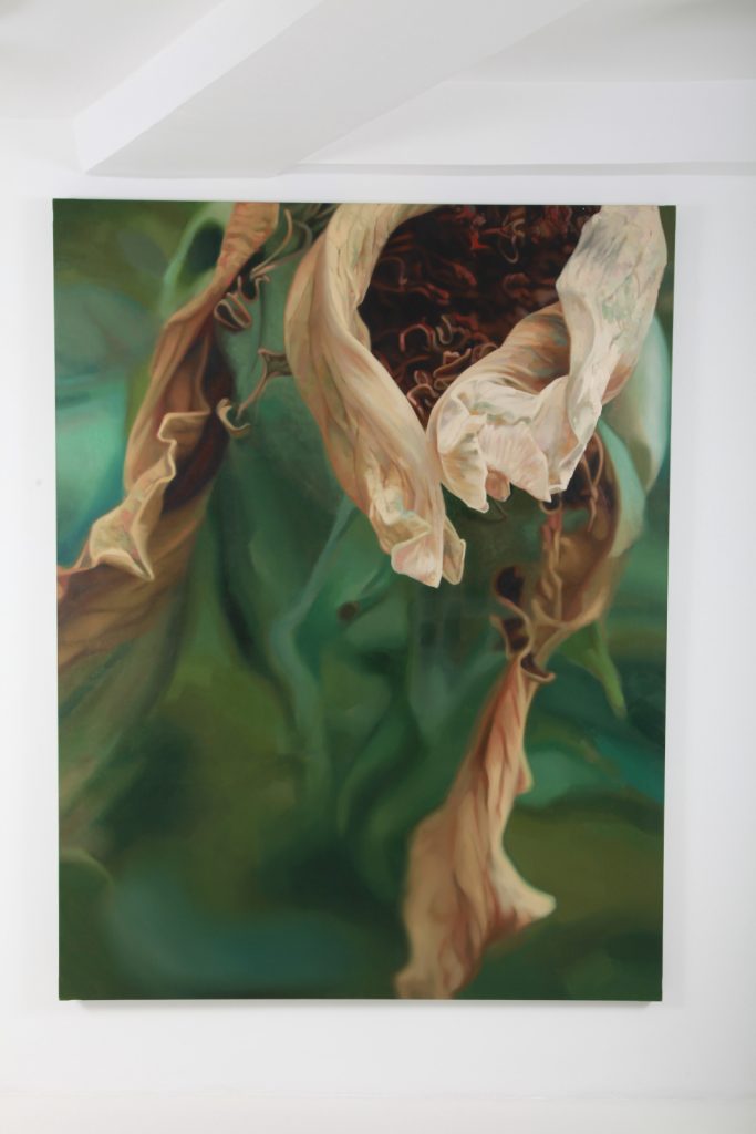 Juan Gallego, "Recuerdo Con Las Tripas Hacia Fuera", 2006, Huile sur Toile, 195 x 155 cm