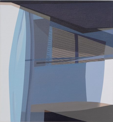 Etienne Gayard, sans titre, 2021, peinture acrylique, 24x26 cm