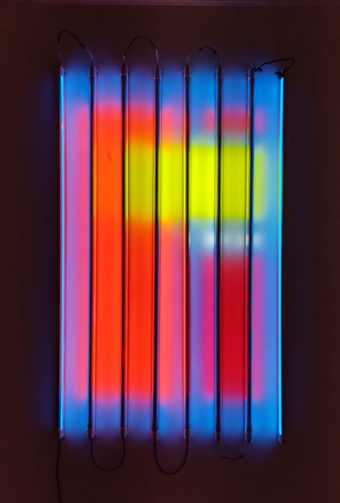 Anine KIRSTEN, Untitled, 2021, neon, 150 x 95 cm